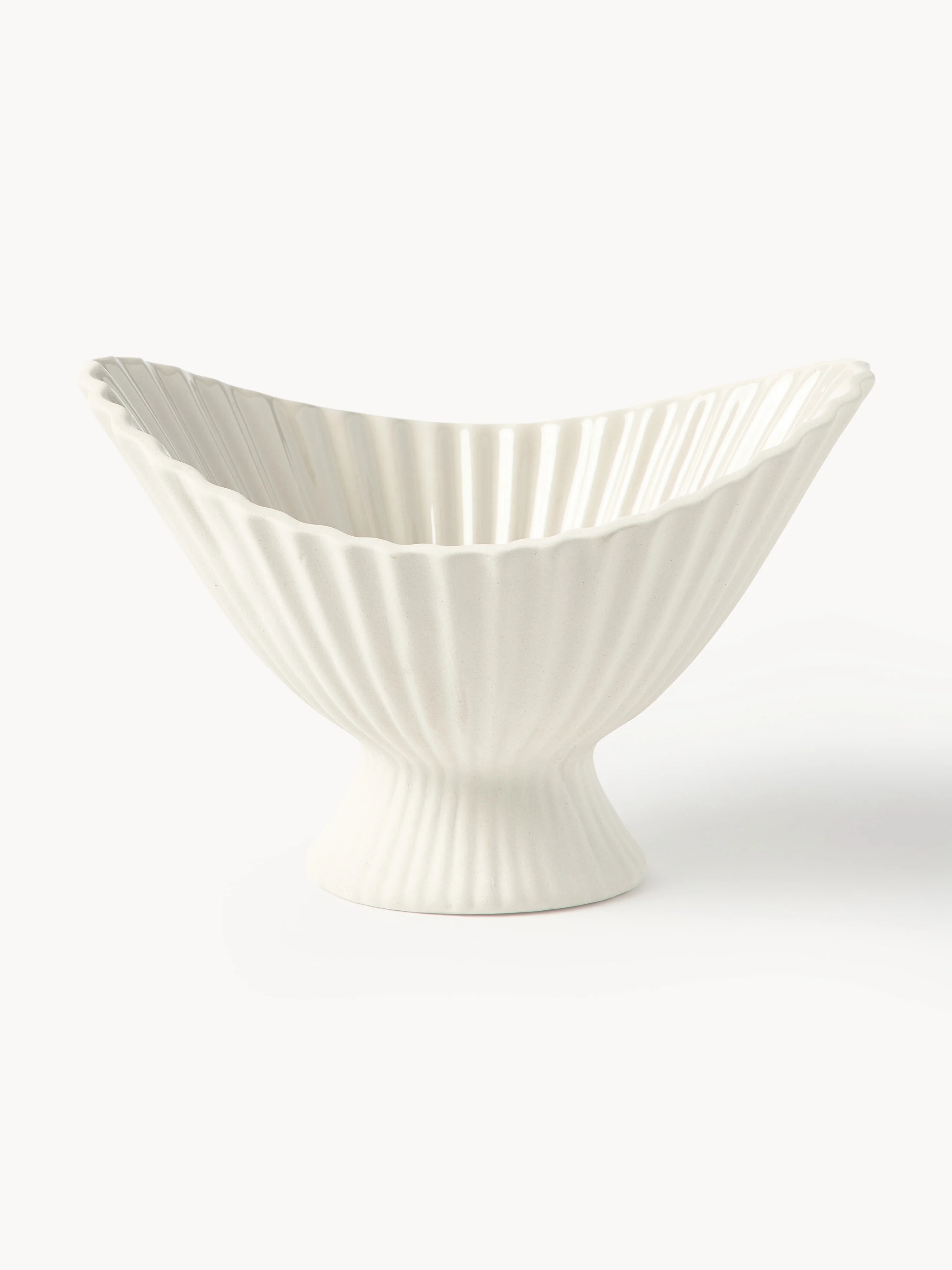 Decoratieve schaal Fountain van keramiek, B 19 cm