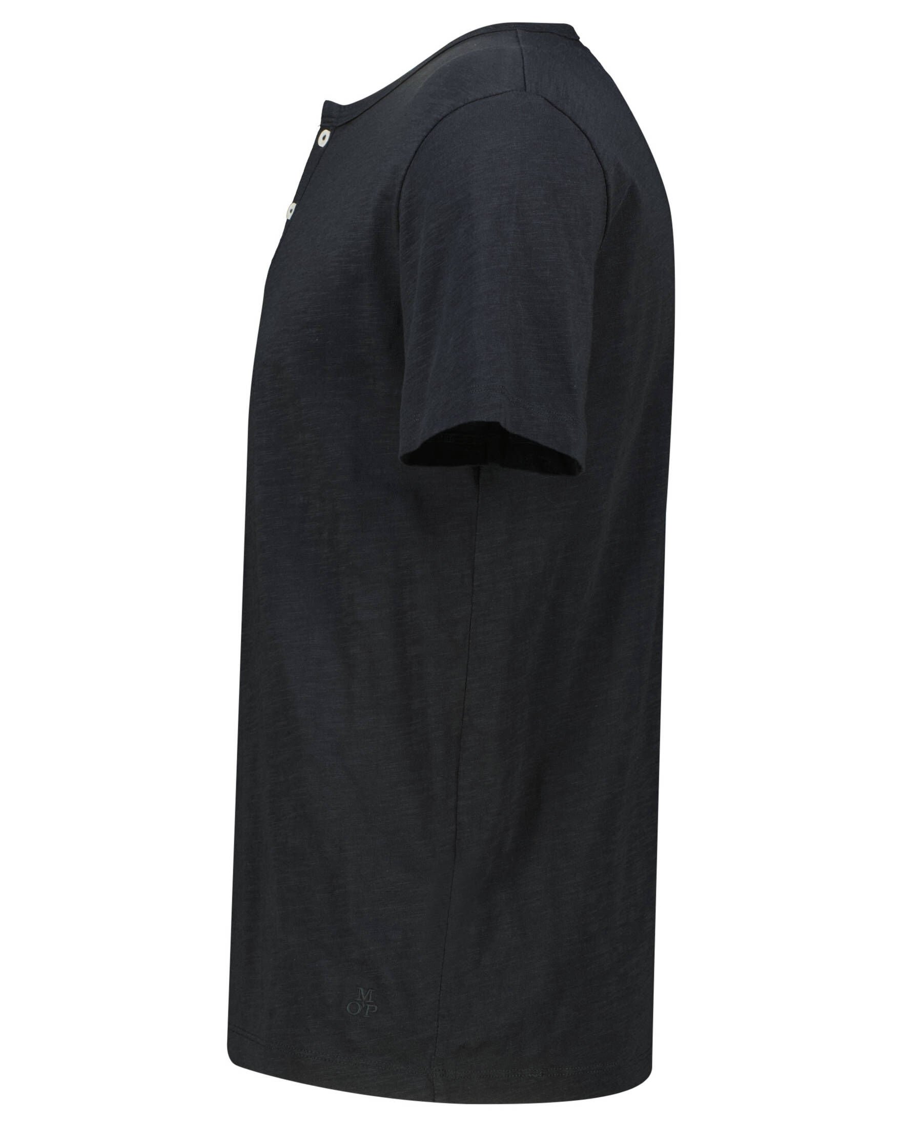 Marc O'Polo| Herren T-Shirt HENLEY aus Slub-Jersey Shaped Fit
