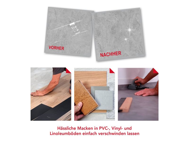 EASYmaxx PVC- & Vinyl-Reparaturset 19‑teiliges Set für DIY-Beschädigungen