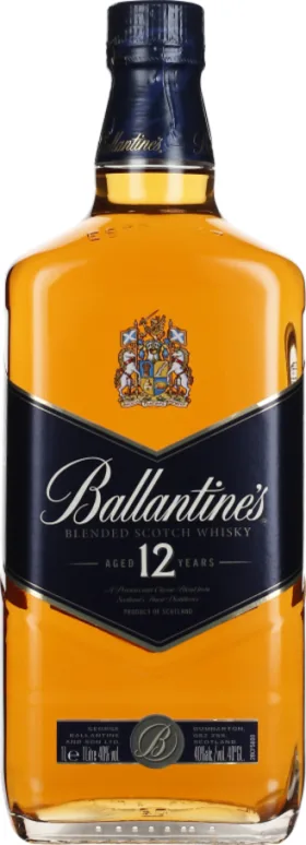 BALLANTINES 12 YEARS 1LTR