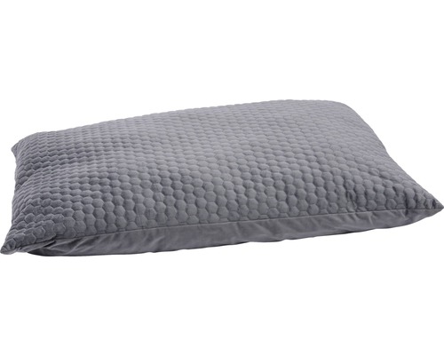 Karlie Velvet ligbedkussen 100 x 70 x 12 cm grijs