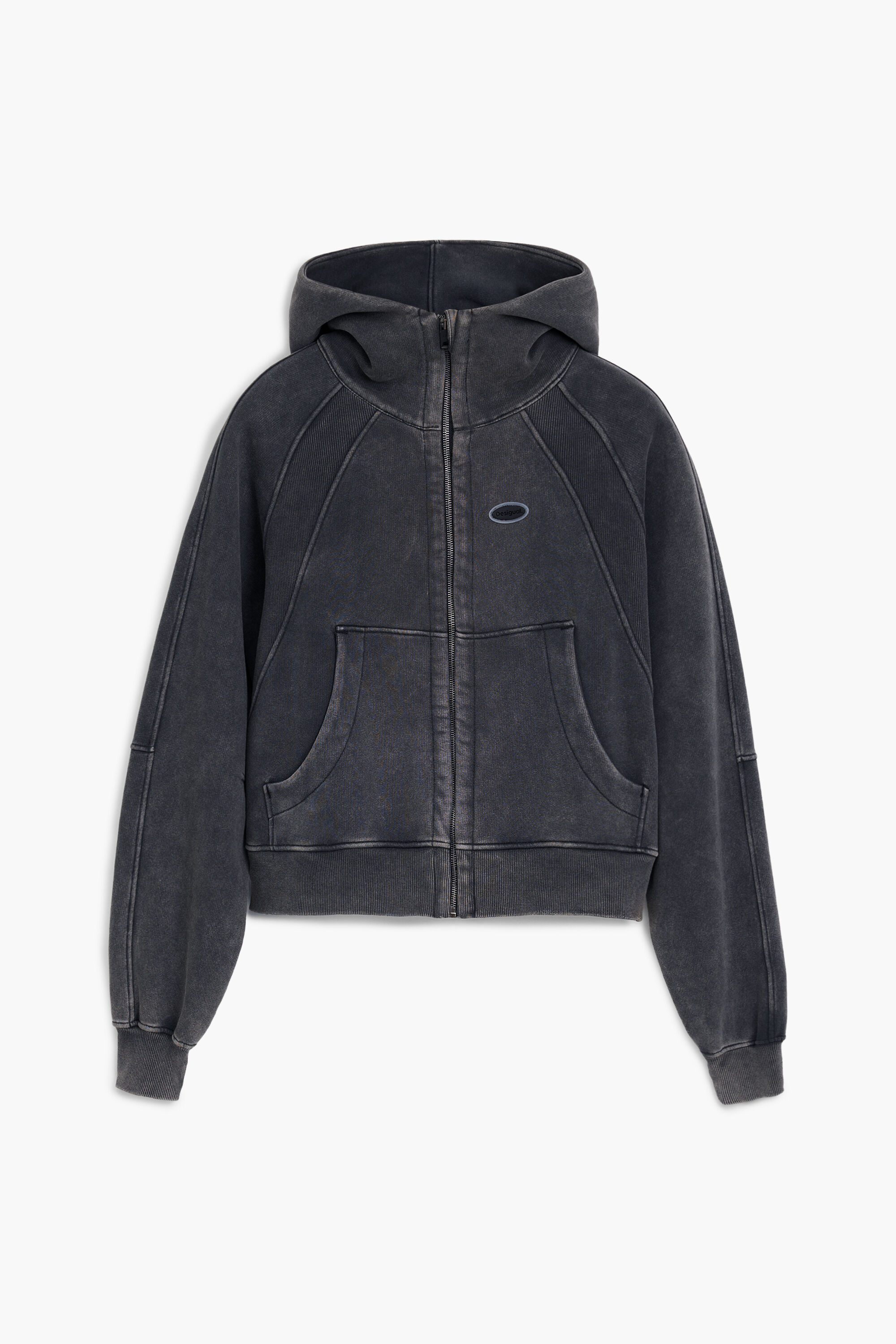 Moletom com capuz oversized