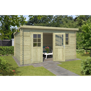 Tuinhuis Danna 380x275 geïmpregneerd