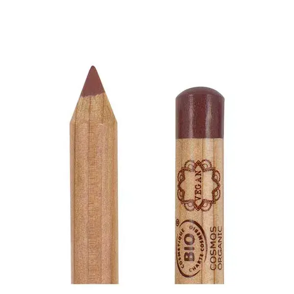 Lápis Labial Orgânico Boho Green Make-Up Lips nº 04 Marrom 1,04g