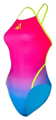 Maillot de bain Femme Essentials Diamond Back Rose / Bleu