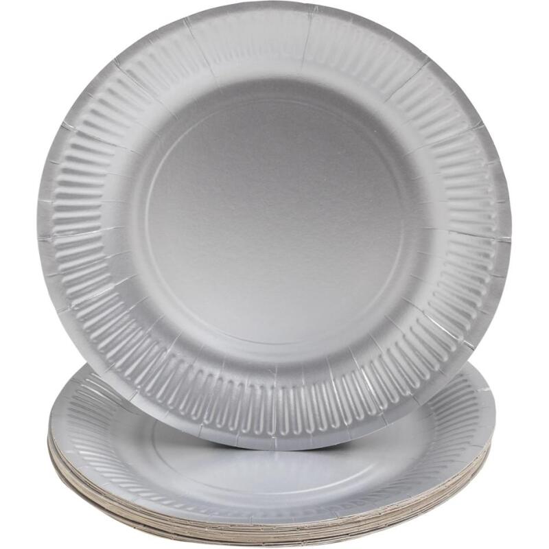 Assiette en carton, rond, 230 mm
