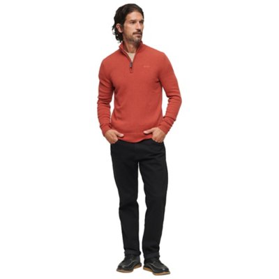 Pull homme Essential Emb Henley SUPERDRY