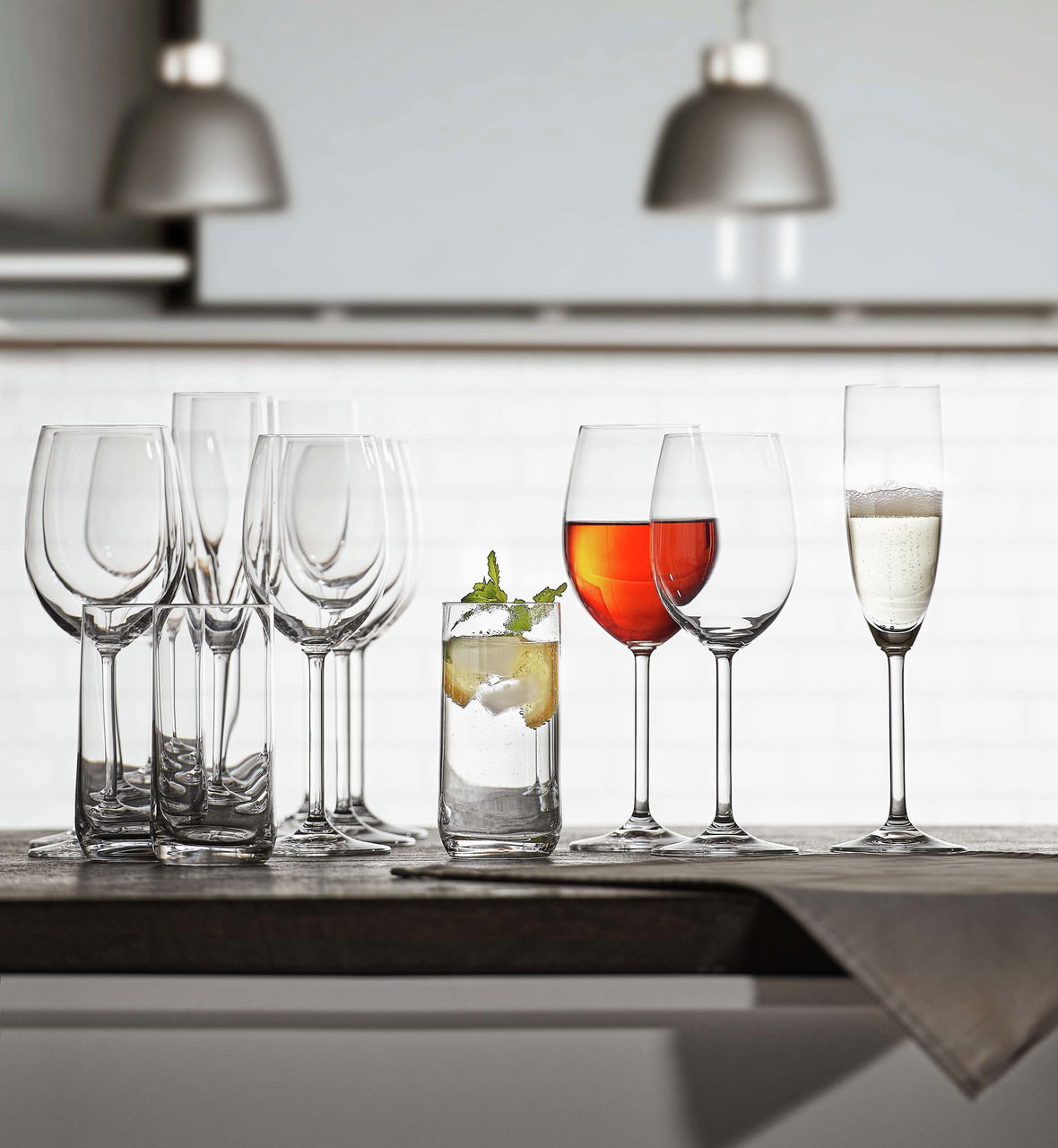 Leonardo Kelchglas-Set Daily 16-tlg.