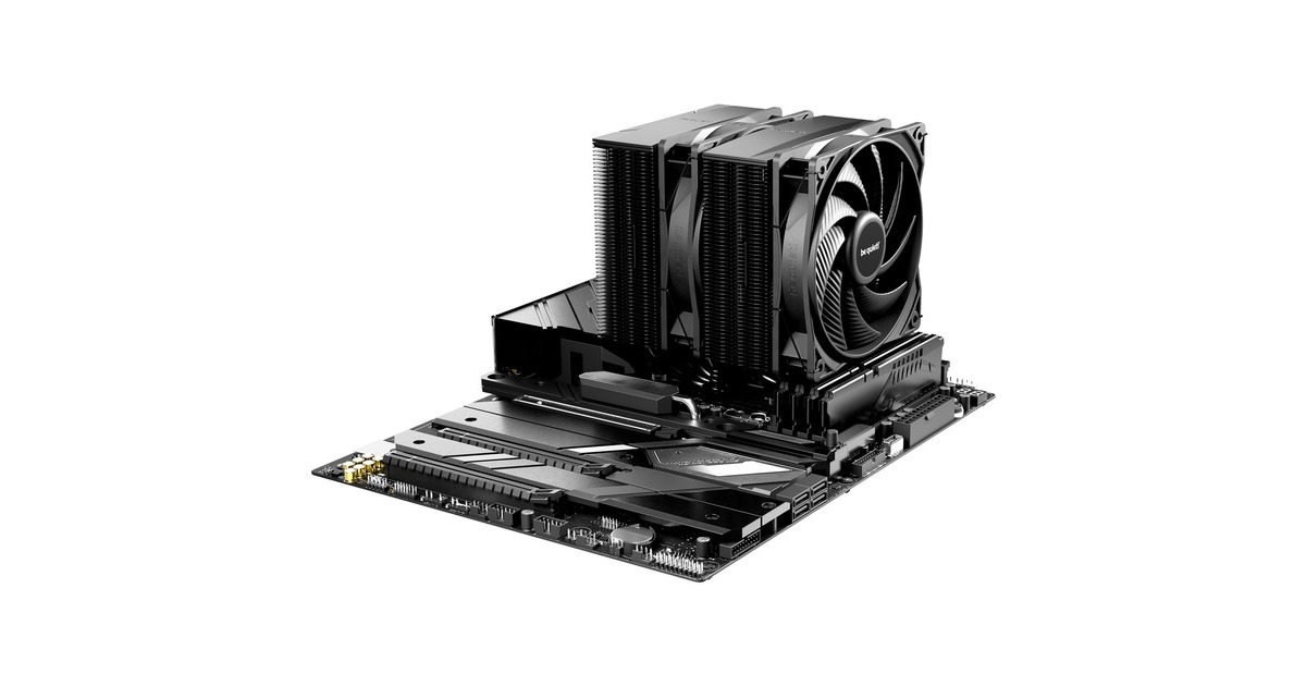 be quiet!Pure Rock Pro 3 Black CPU-koeler  (Zwart)
