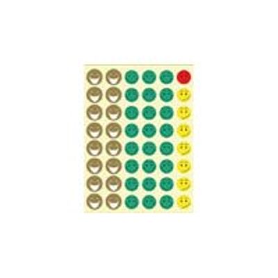 Apli - 276 gommettes - sourires et expressions - coloris assortis