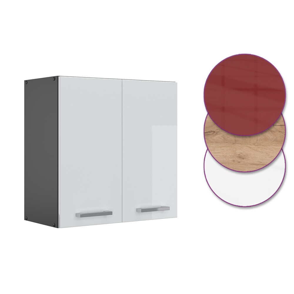 VICCO Küchenschrank Hängeschrank 60 cm R-Line Anthrazit