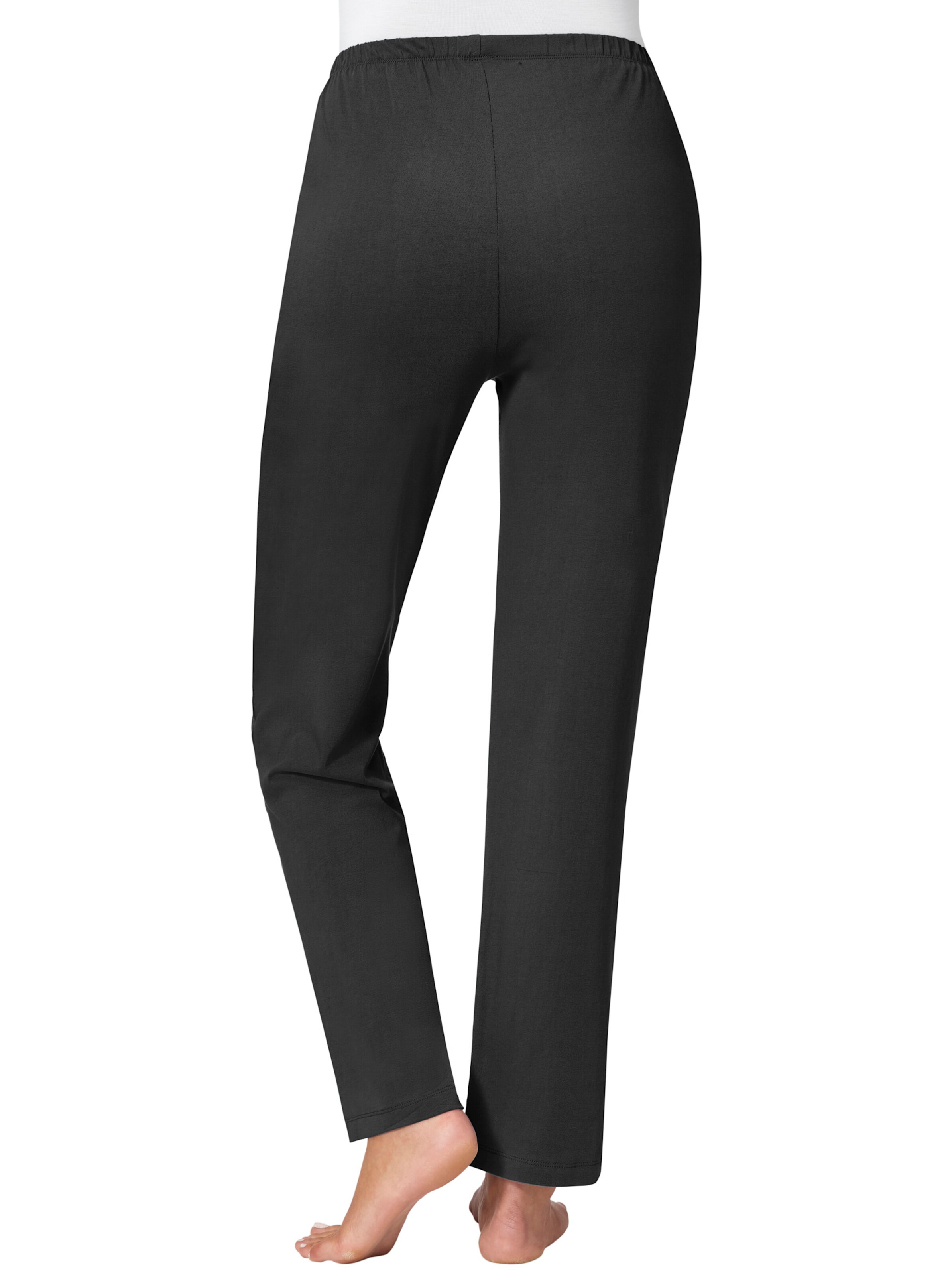 feel good Hosen in schwarz + grau-meliert