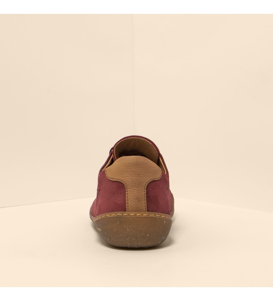 Sapatos de couro Naturalist N5770 Pleasant Cherry