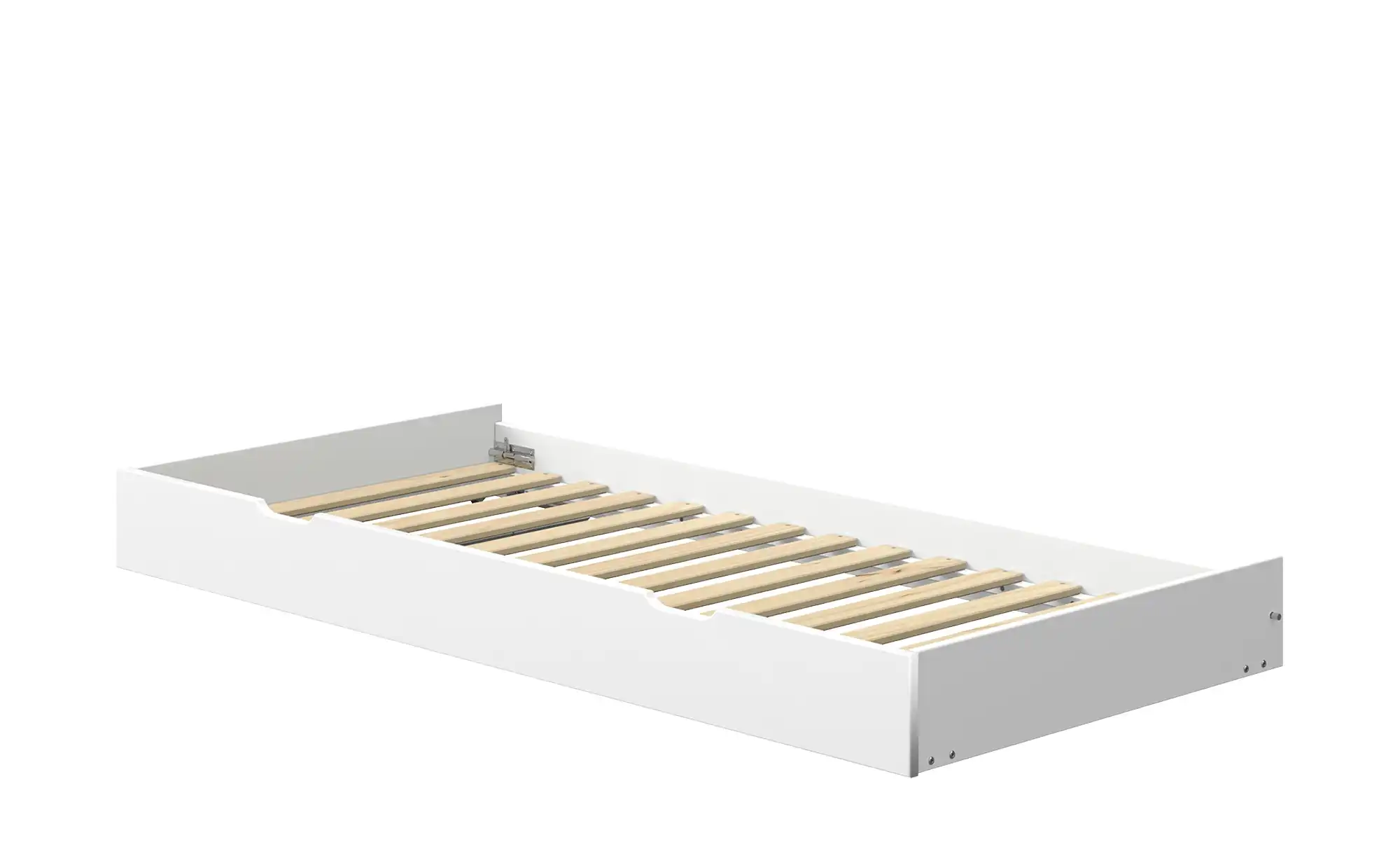 FLEXA Bett mit Ausziehbett Flexa White