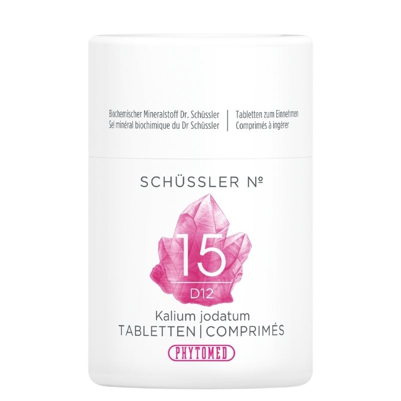 PHYTOMED Nr15 Kalium jodatum 12 D<br>100 g, Tablette