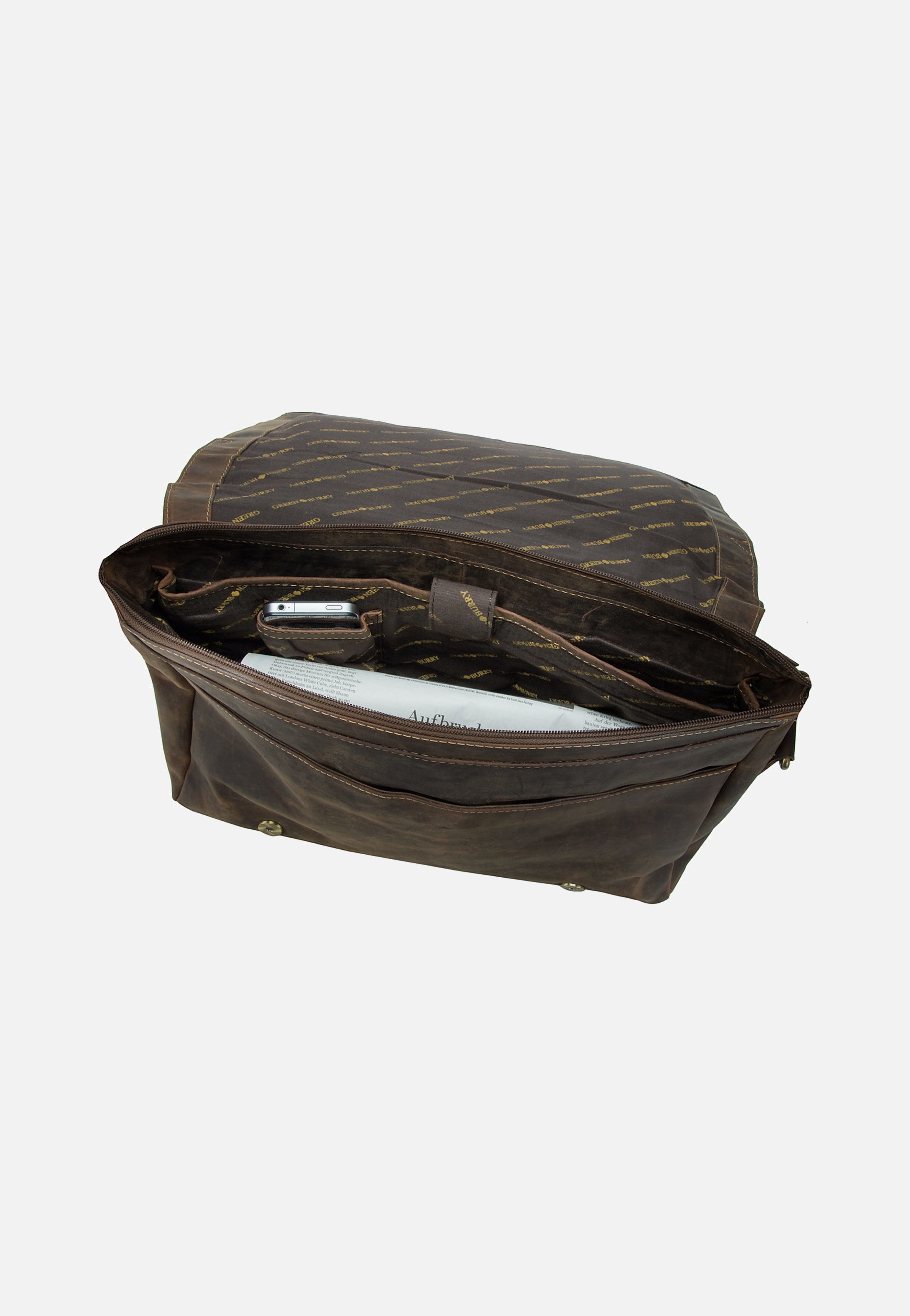 Vintage XXL Tasche Sattelbraun - Messenger Bag