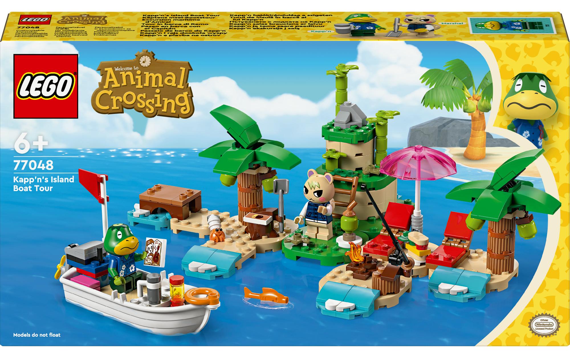 Animal Crossing Käptens Insel-Bootstour 77048Bauspielzeug zur Videospielreihe