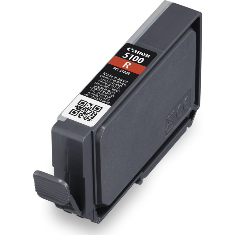 Canon PFI-5100 R cartouche d'encre 1 pièce(s) Original Rouge