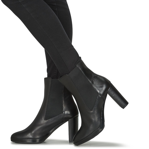 Geox - D WALK PLEASURE 85 ANKLE BOOTS - Noir