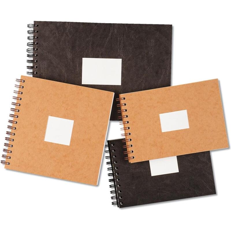 Carnet de Voyage aquarelle spiralé 20F A4 300g - Noir