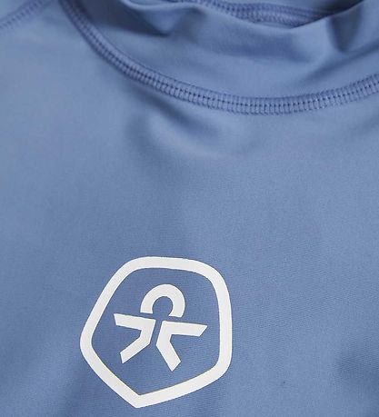 Color Kids Badeshirt - UV40+ - Krone Blue
