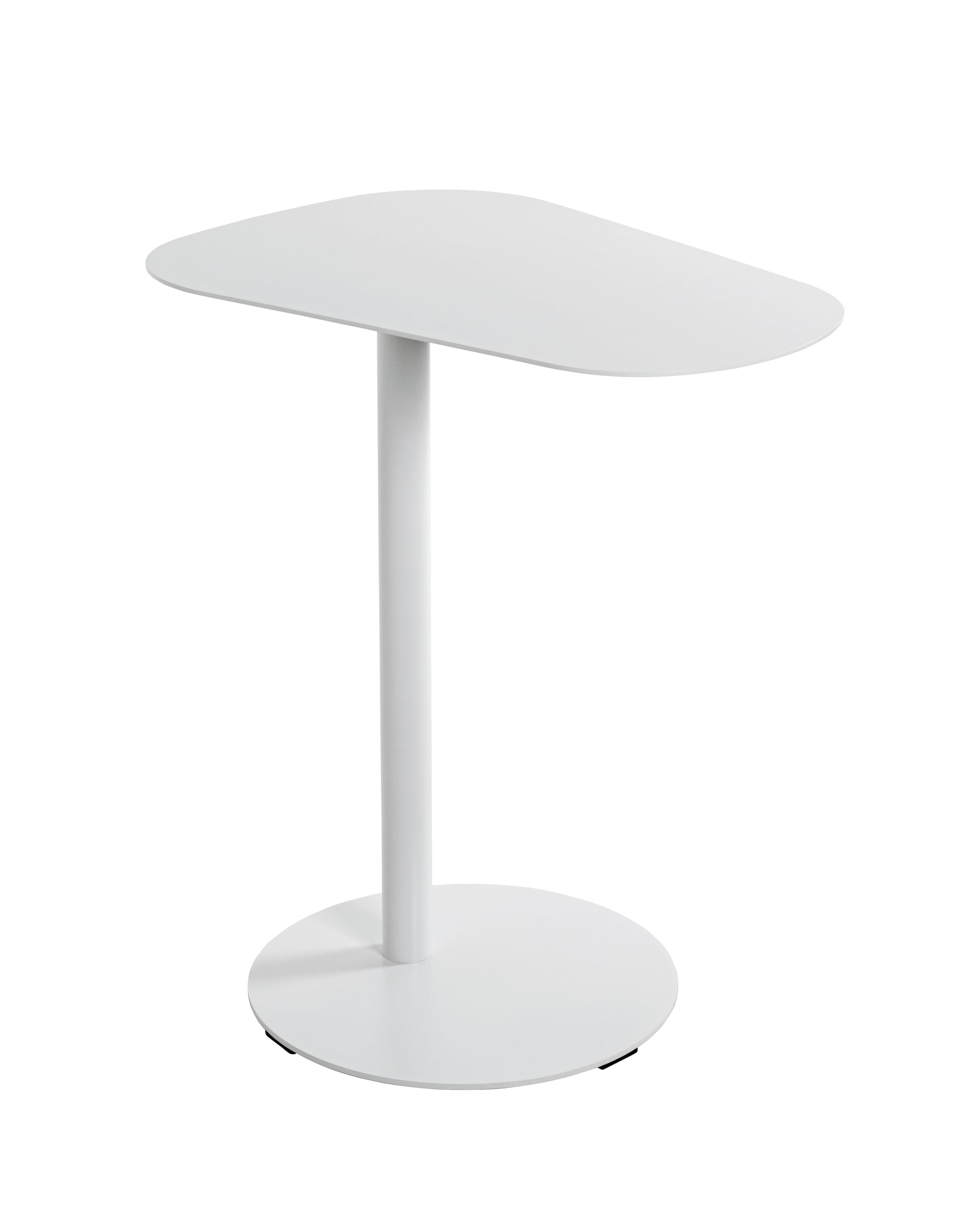 Beistelltisch 53 x 38 cm weiß