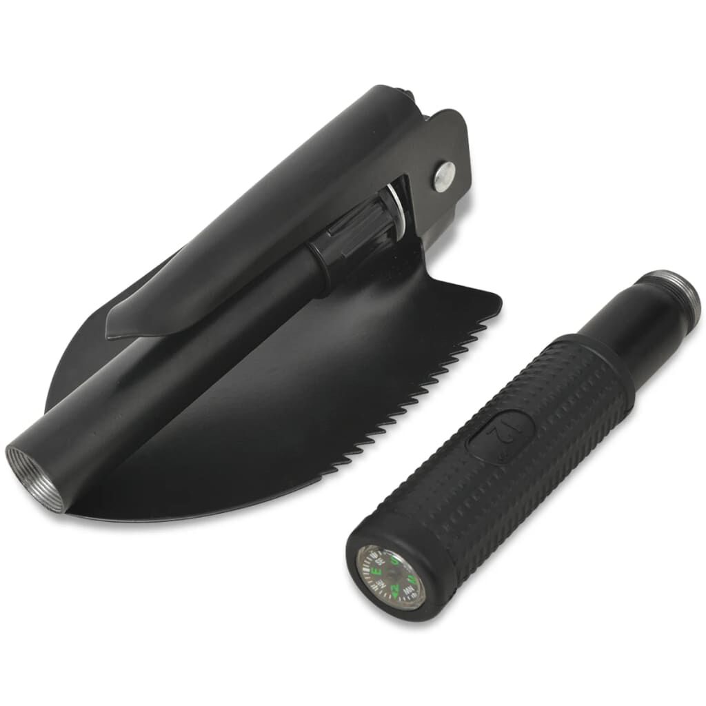 vidaXL Metaaldetector met schep, 160 cm