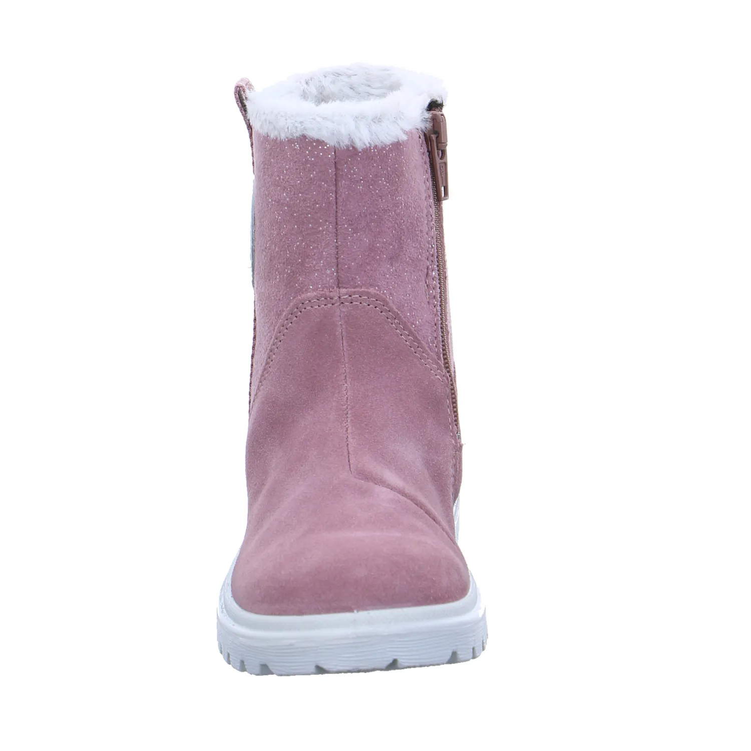 SUPERFIT Kleinkinder-Winterstiefel Rosa Textil  Stiefel