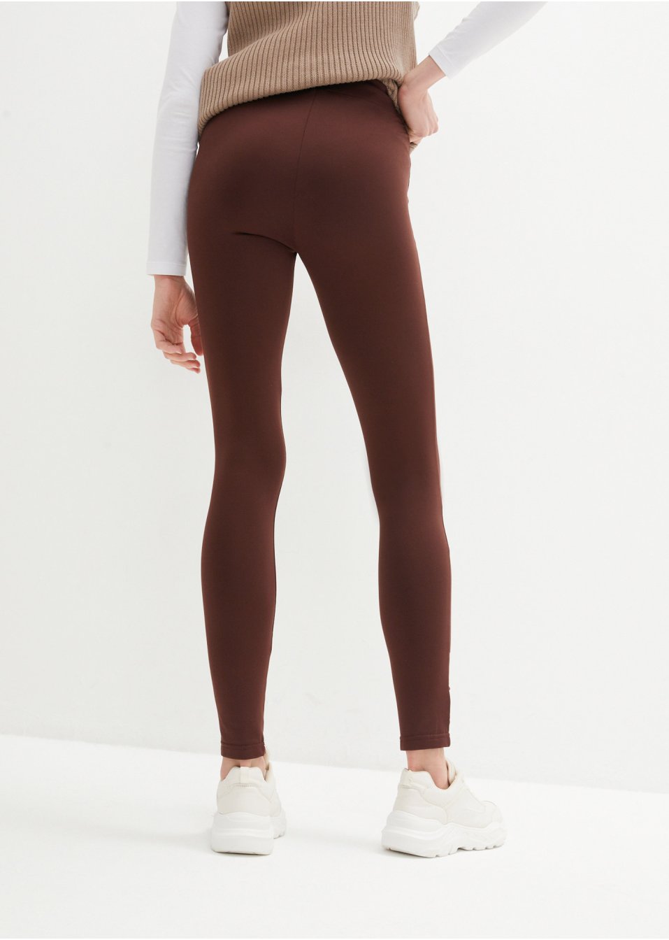 Legging thermo avec motif norvégien