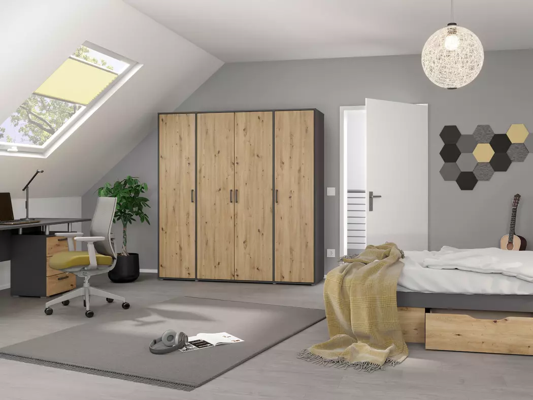 Kleiderschrank Voyager 187 x 194 cm