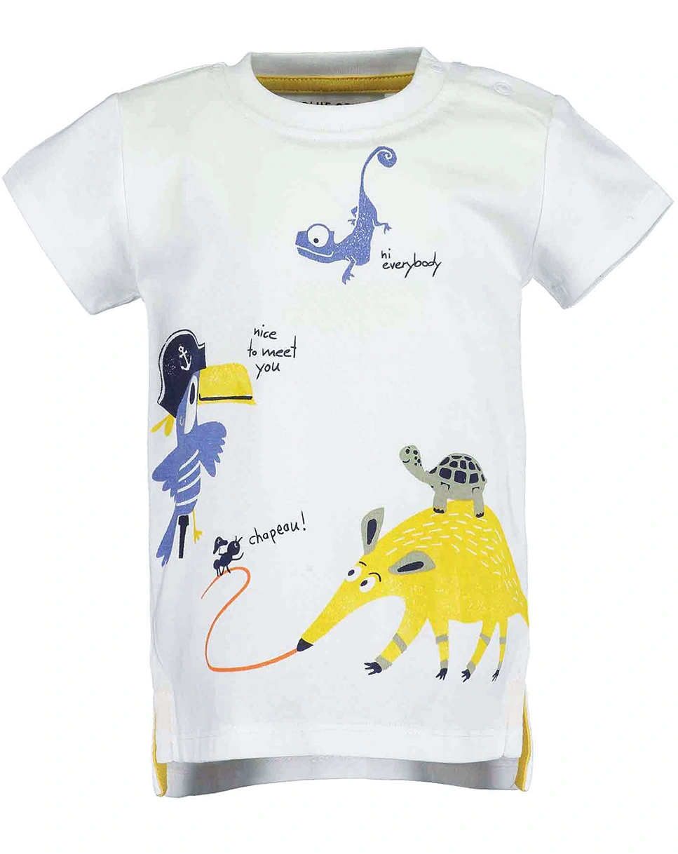 T-Shirt JUNGLE PIRAT in white
