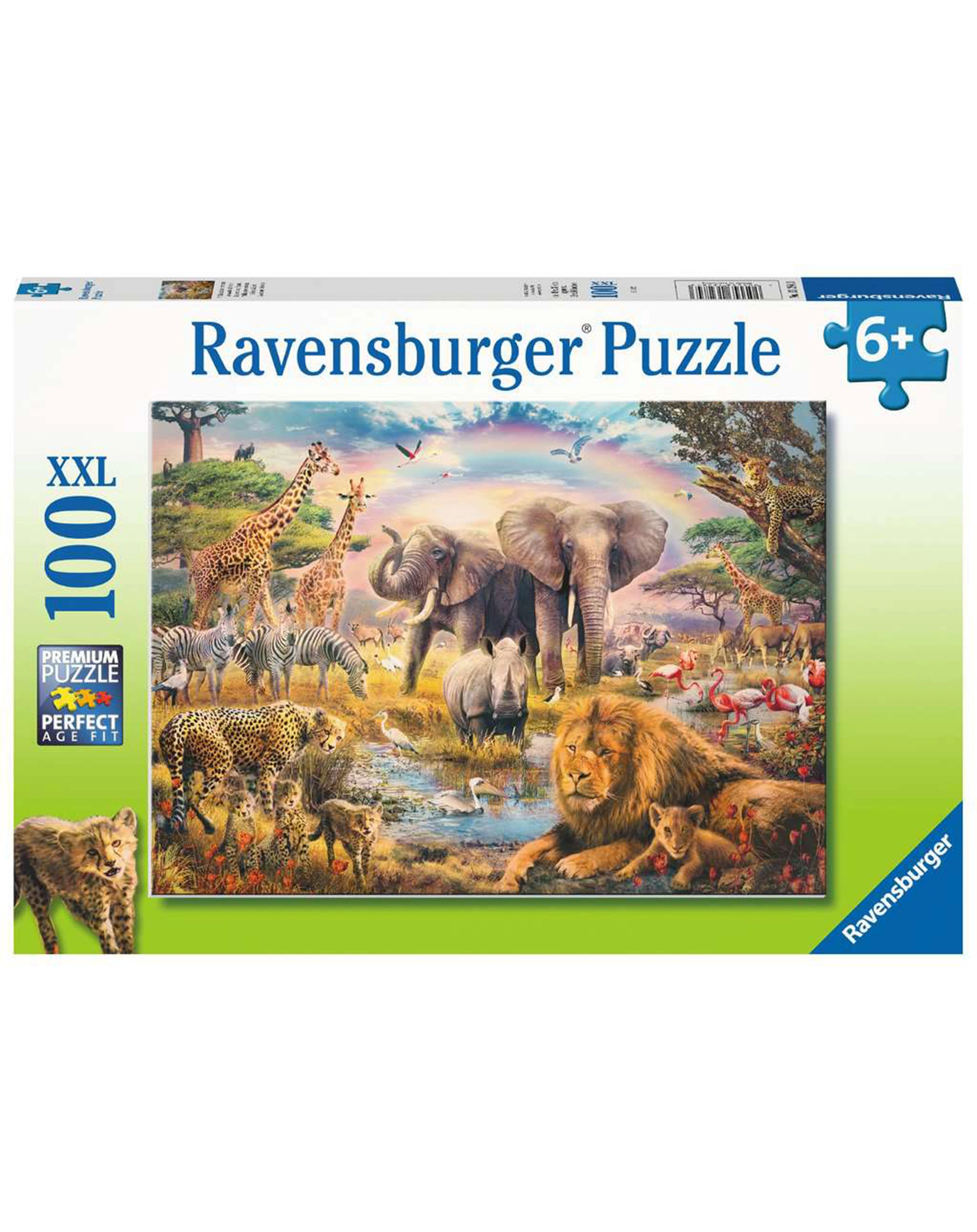 Puzzle AFRIKANISCHE SAVANNE 100-teilig