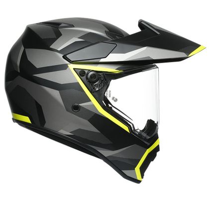 Casque AGV AX9 - SIBERIA - Noir / Jaune