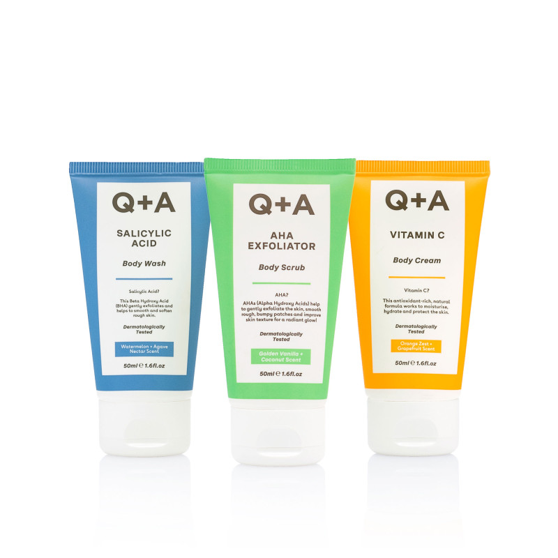 Coffret 3 produits Bodycare Heroes Q+A