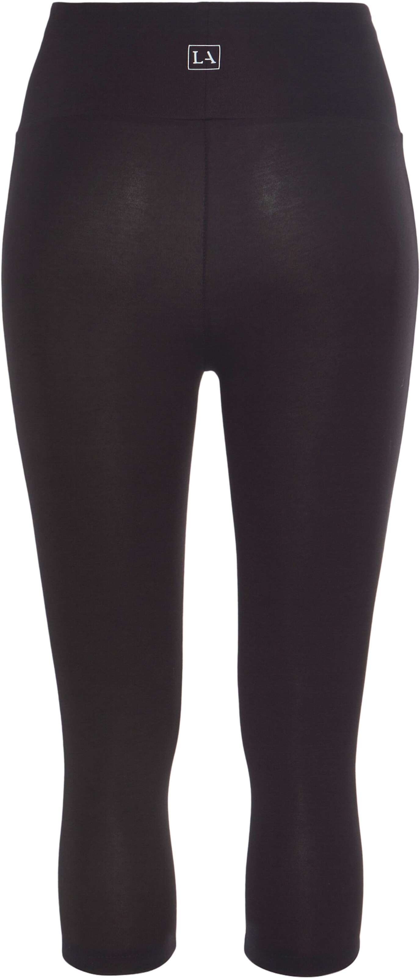 LASCANA Caprileggings in schwarz