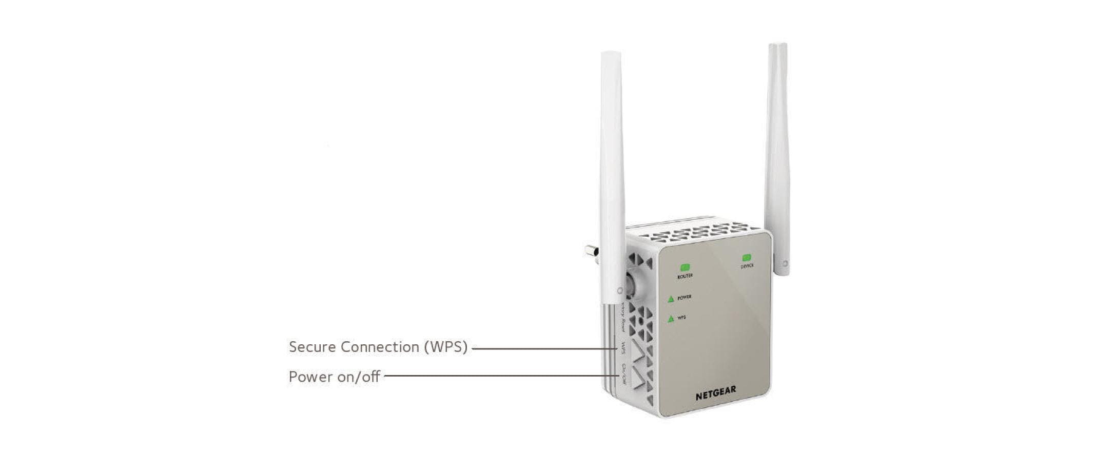 WLAN-Repeater EX6120 Range ExtenderKleiner WLAN-AC-Repeater