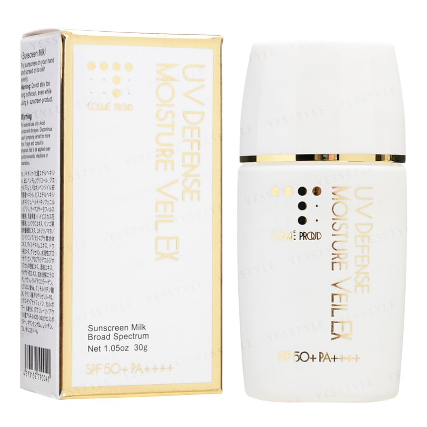 COSMÉ PROUD - UV Defense Moisture Veil EX SPF 50 PA++++