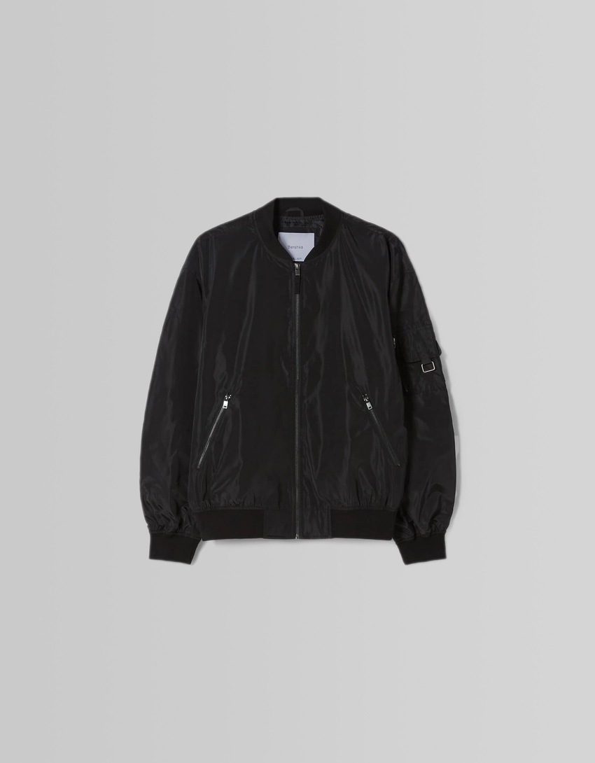 Jaqueta bomber técnica leve