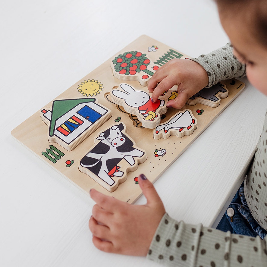 Nijntje houten puzzel multi