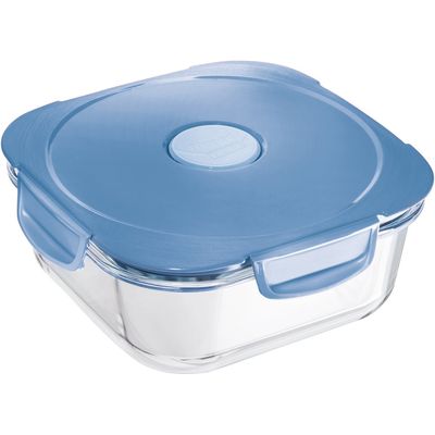 Maped Picnik - Boite à déjeuner adulte en verre - bleu orage - 1,2L