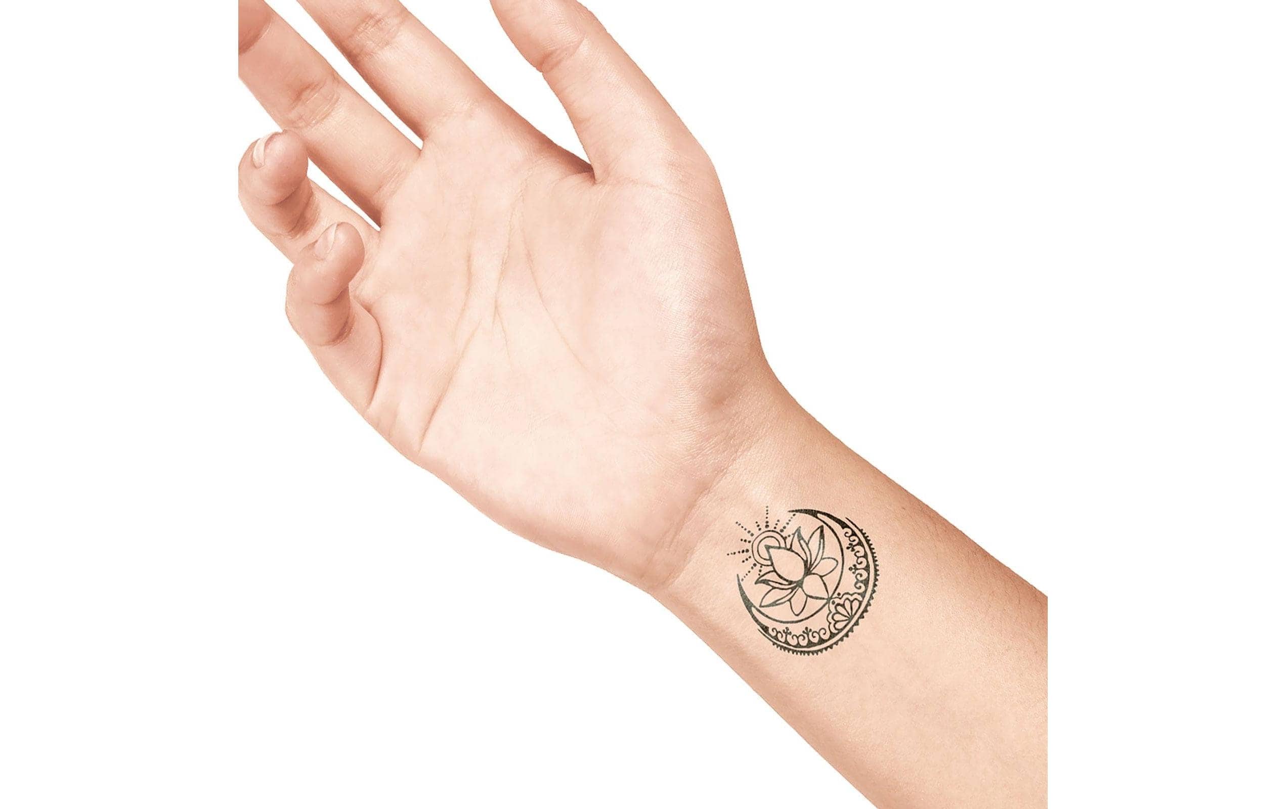 Tattoostempel Lotus LargeMotiv-Stein für das perfekte Outdoor-Make-Up
