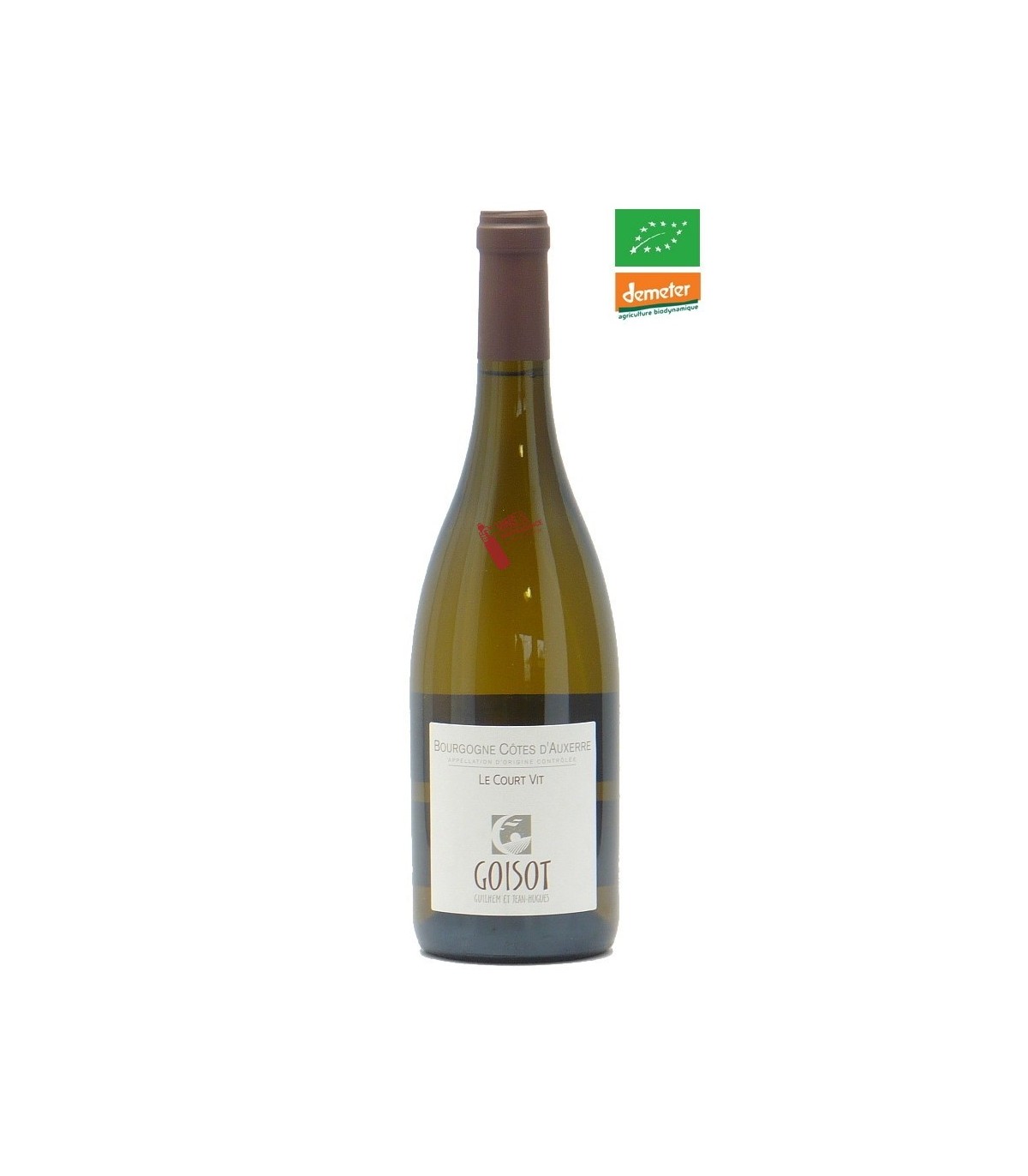 Guilhem et Jean-Hugues Goisot Côtes d'Auxerre (blanc)