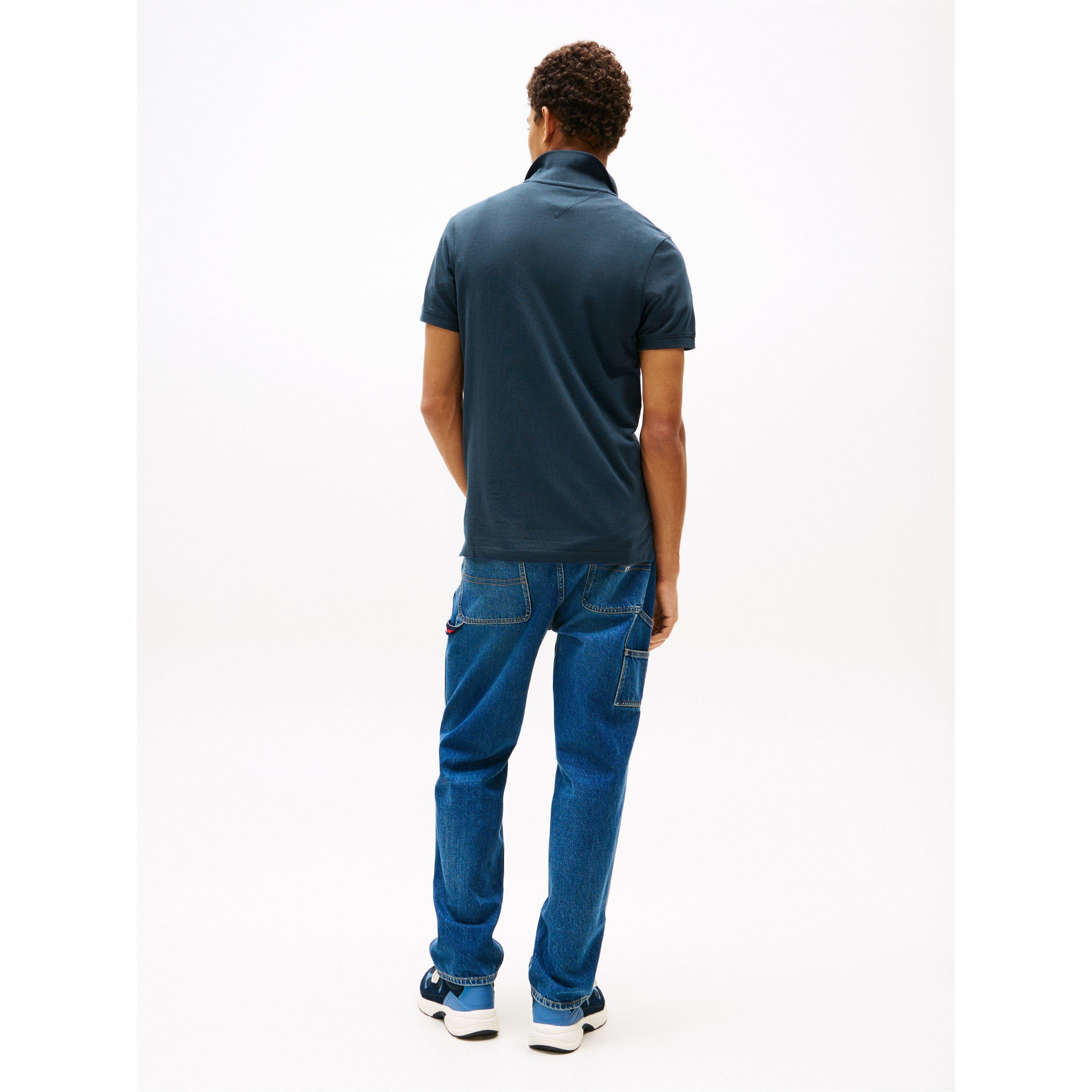 Tommy Jeans Tjm Slim Placket Polo Shirt Mens