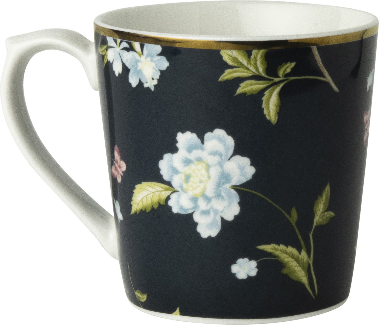 Laura Ashley mok Midnight Uni blauw 0,35 L