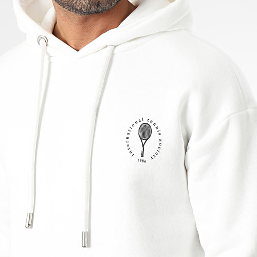 Sweat Capuche Blanc