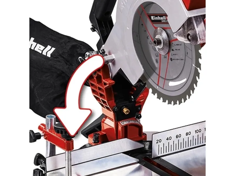 Einhell Einhell TE-MS 18/210 akku kap-/geringssav Ø210 mm 18V u/batteri og lader - SOLO