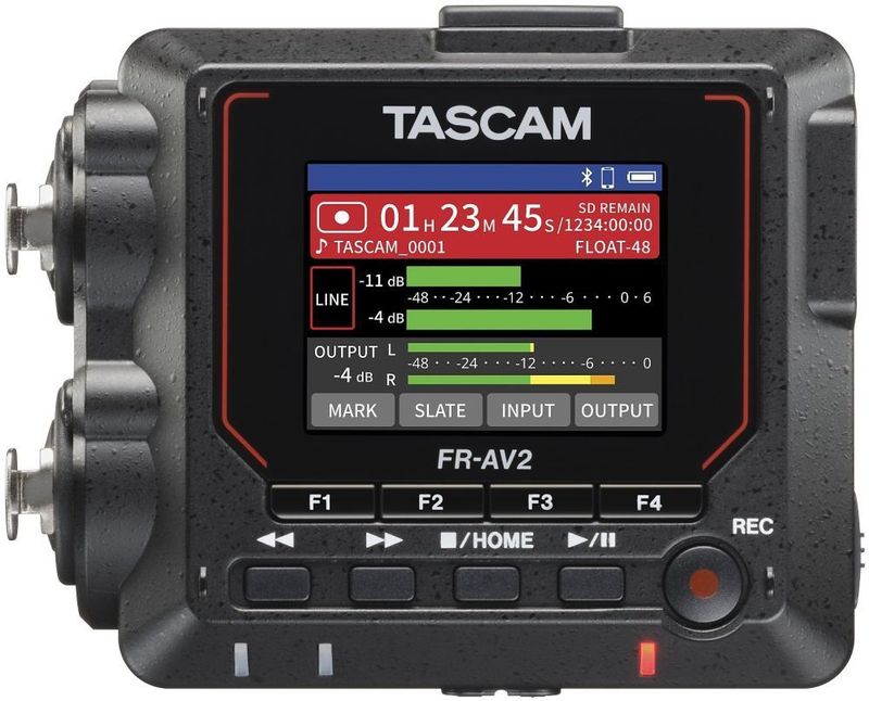 Tascam - FR-AV2 - Audiorecorder - Zwart - 32-bit Float Technologie