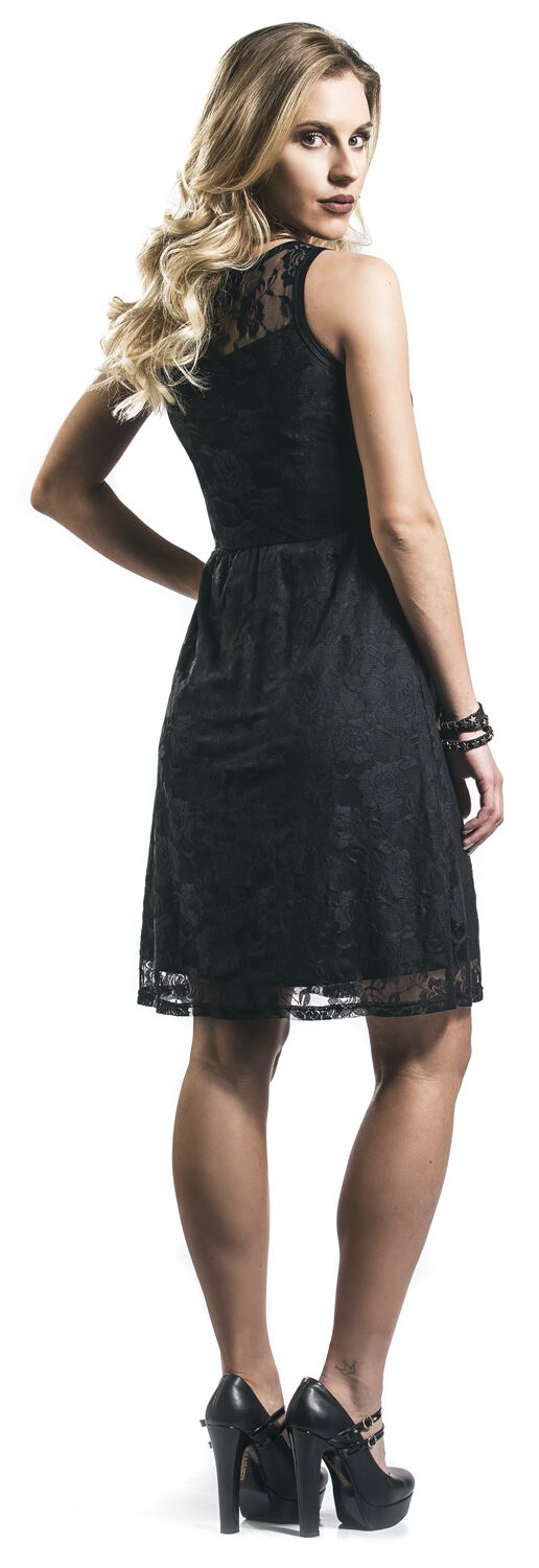 Robe Sans Manches Dentelle | Gothicana by EMP Robe mi-longue