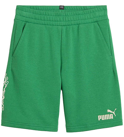 Puma Shorts - ESS+ Mid 90er - Active Green