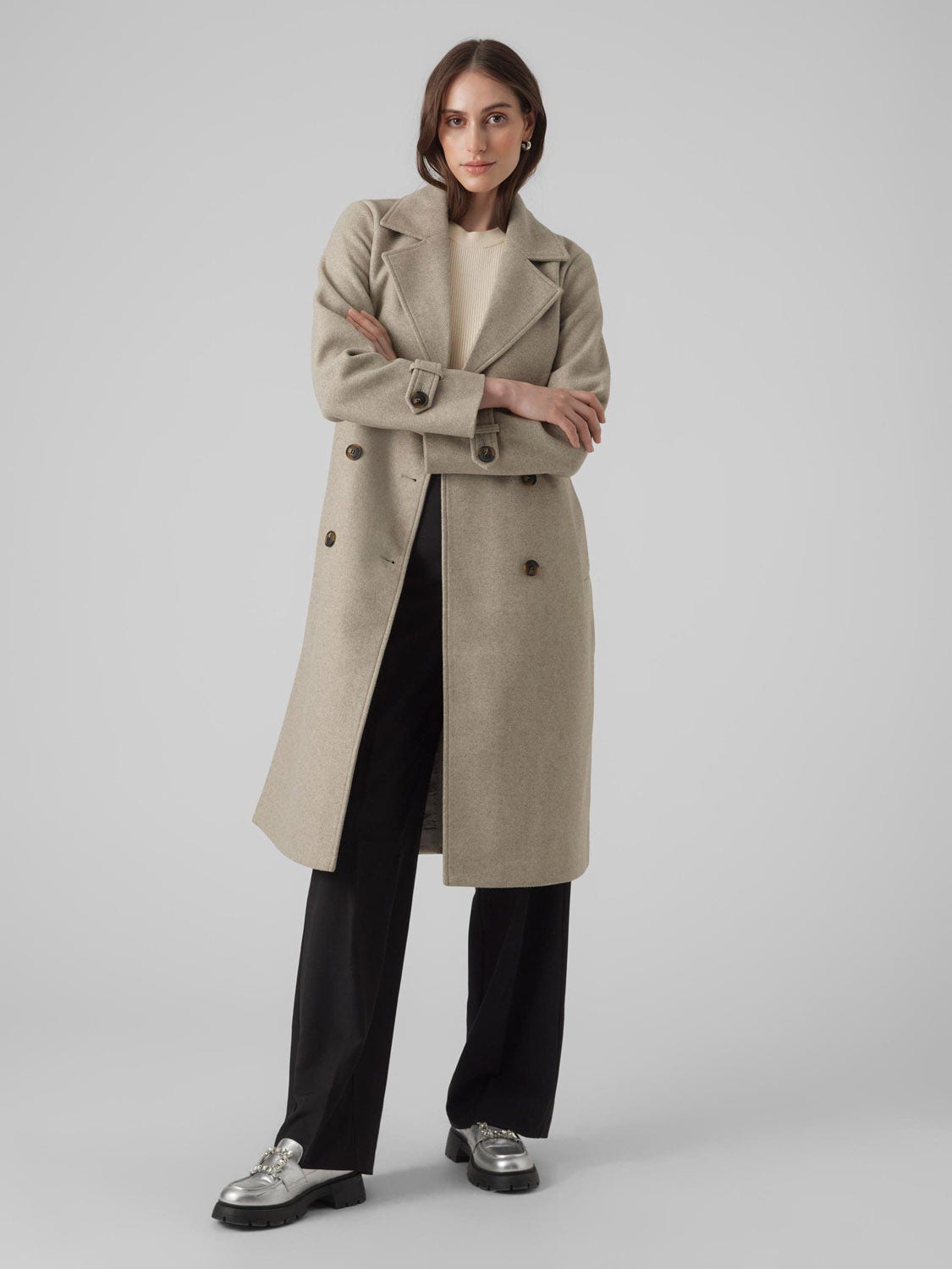 Vero Moda  Fortunevaga Longtrenchcoat